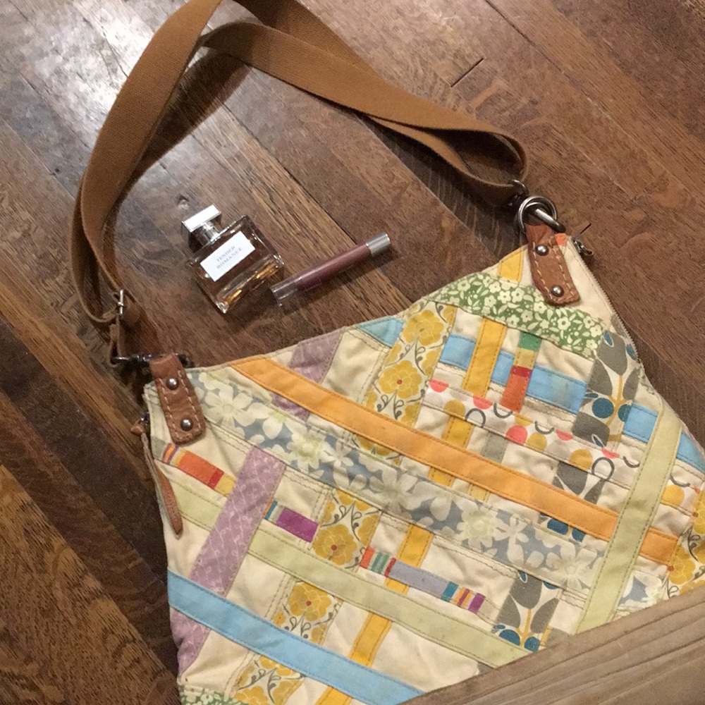 Fun and Funky Fossil bag with shoulder strap